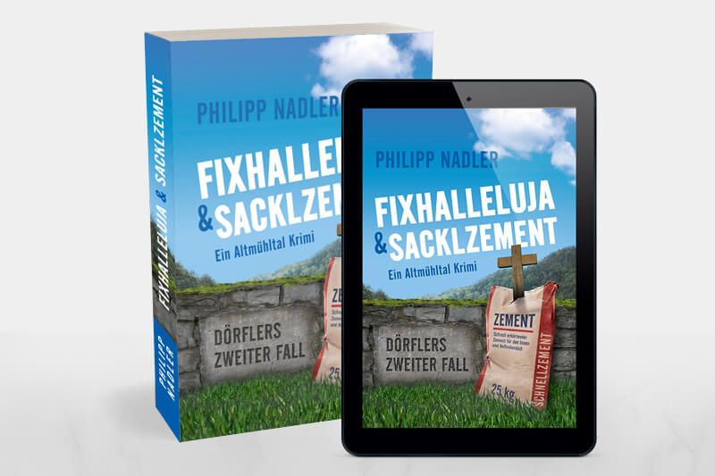 Buchcover „Fixhalleluja & Sacklezement“